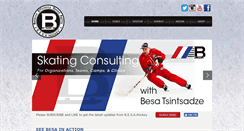 Desktop Screenshot of besahockey.com