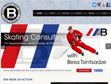 Tablet Screenshot of besahockey.com